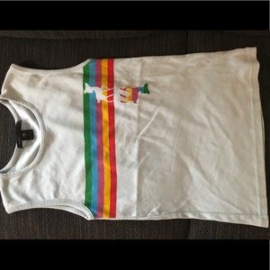 Marc Jacobs Rainbow Pride Small Tank Top